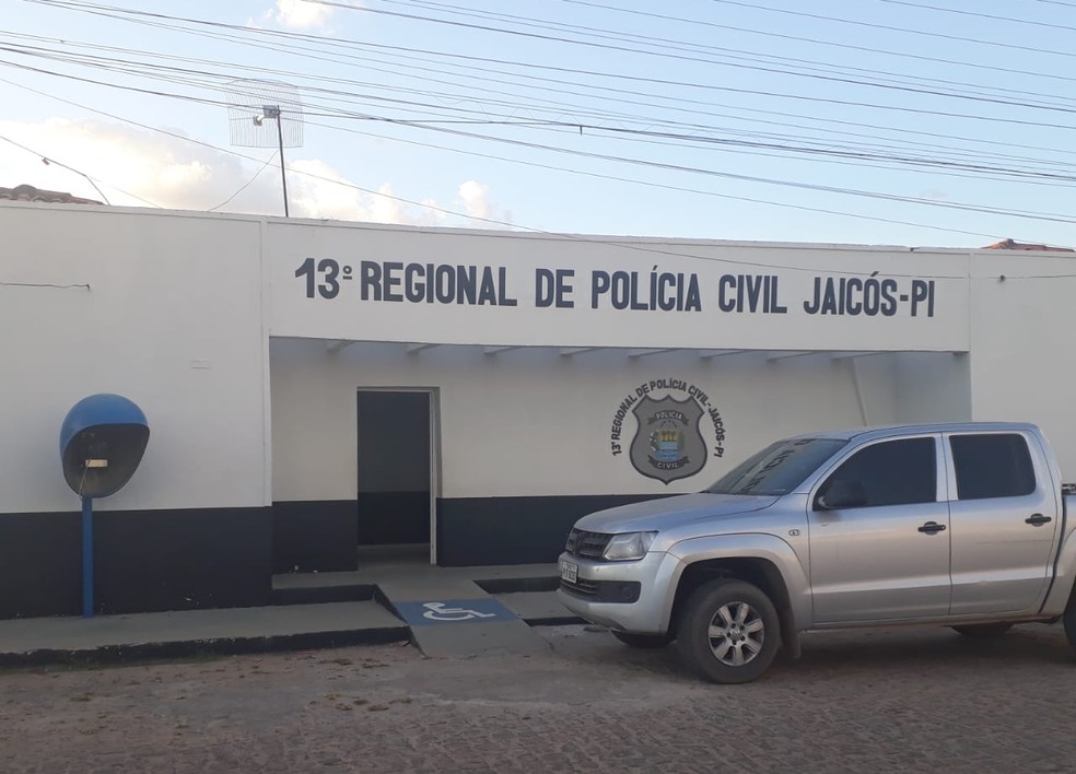 Delegacia Regional de Jaicós, Sul do Piauí. — Foto: Divulgação/Polícia Civil