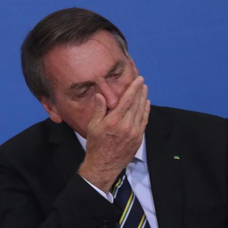 O presidente Jair Bolsonaro durante cerimônia no Palácio do Planalto | Imagem: GABRIELA BILÓ/ESTADÃO CONTEÚDO
