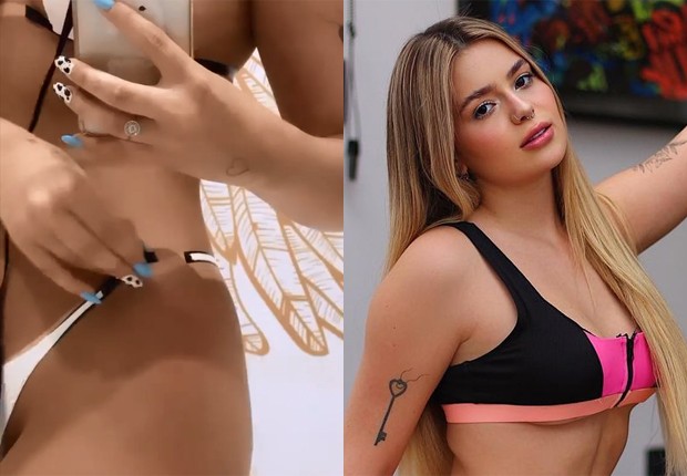 Viih Tube mostra marquinha do bronzeado (Foto: Reprodução/Instagram e Pedro Argueles)