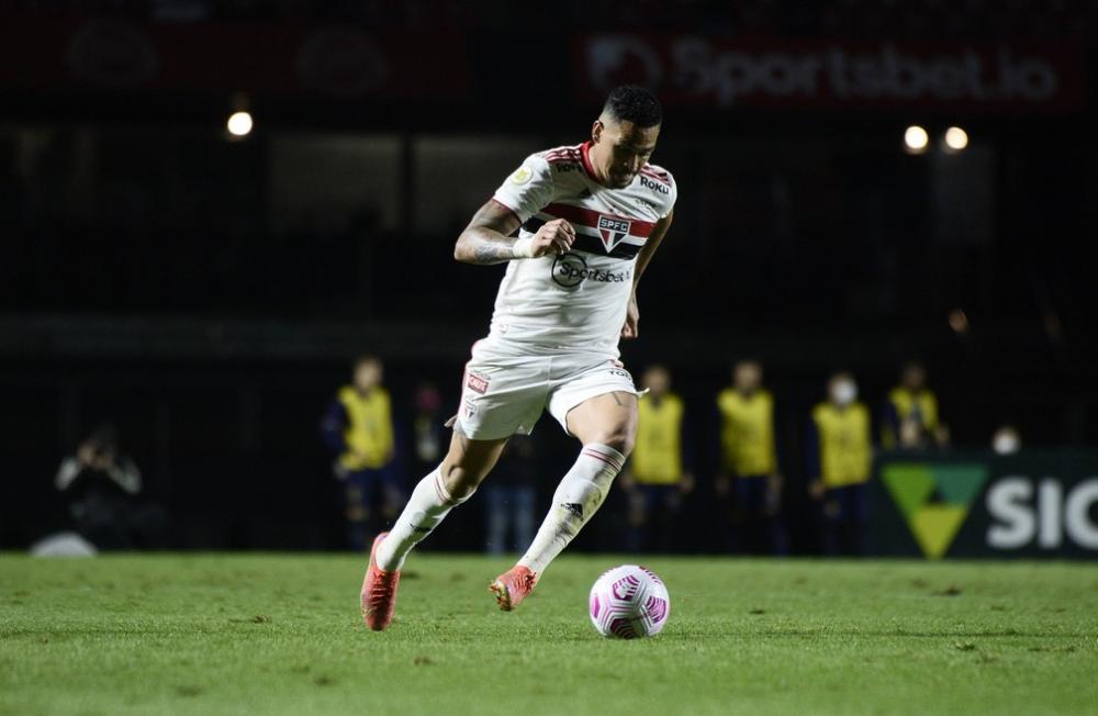 Luciano em São Paulo x Corinthians — Foto: Marcos Ribolli