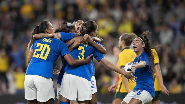 Austrália abre 2 a 0, mas Brasil arranca empate em amistoso (Foto: Thais Magalhães/CBF)