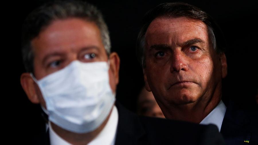 Arthur Lira, presidente da Câmara dos Deputados, e o presidente da República, Jair Bolsonaro | Imagem: Adriano Machado/Reuters