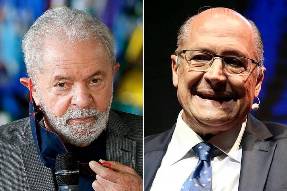 O ex-presidente Lula (PT) e o ex-governador paulista Geraldo Alckmin (PSDB) - Montagem com fotos de Pedro Ladeira/Folhapress e Ciete Silvério