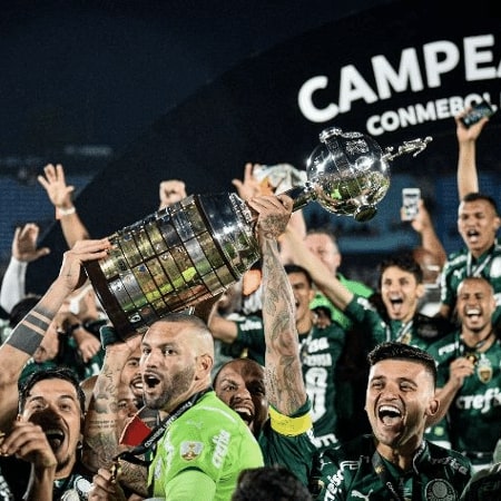Campeão da Libertadores, Palmeiras é o melhor brasileiro em ranking da Conmebol Imagem: Divulgação/Twitter/Fifa