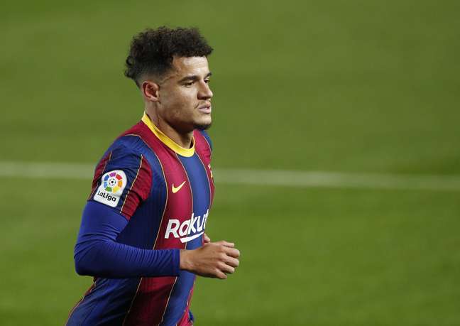 Philippe Coutinho está tendo pouco espaço no Barcelona 13/12/2020 REUTERS/Albert Gea