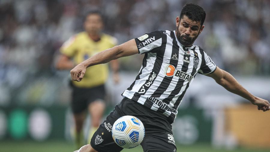 Diego Costa se lesionou durante primeiro jogo da final da Copa do Brasil | Imagem: Flickr/Atlético-MG