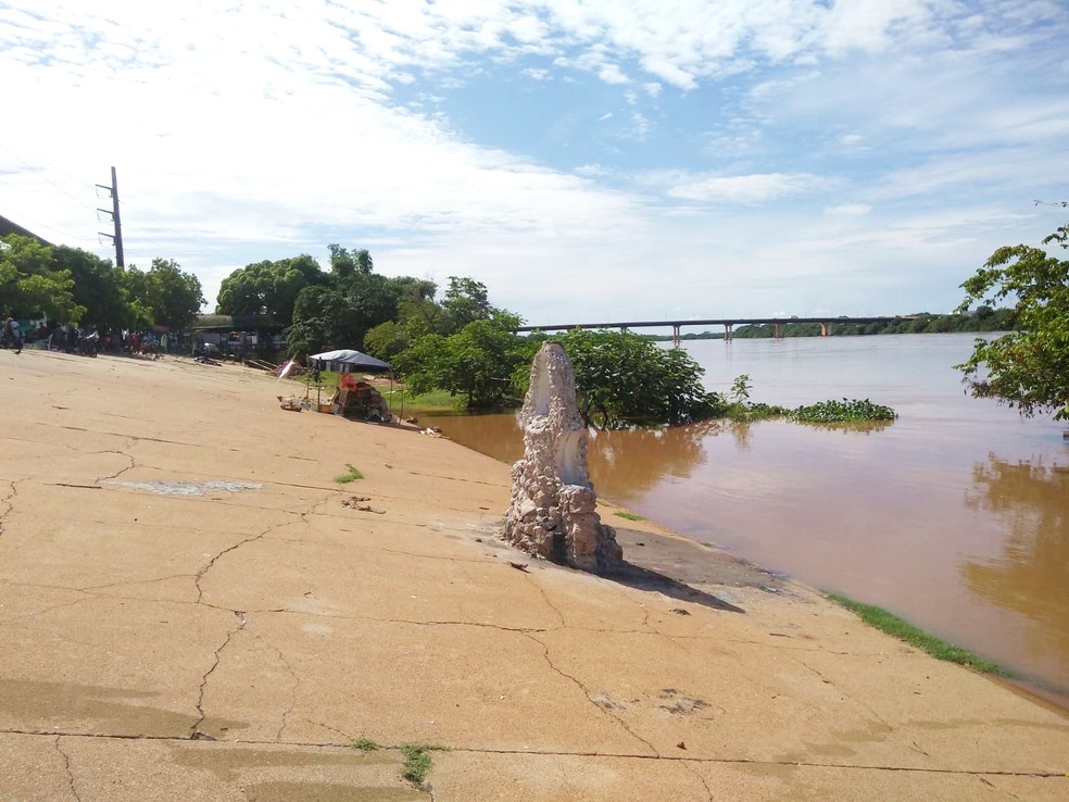 Rio Parnaíba atinge a cota de alerta na cidade de Teresina