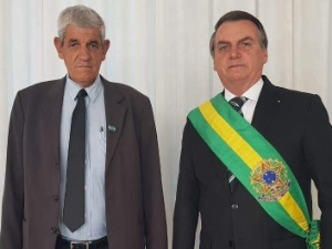 Waldir Ferraz e Bolsonaro