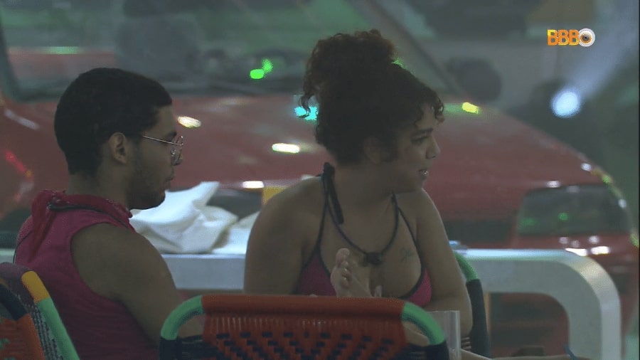 BBB 22: Maria conta aos brothers como a sua família descobriu sobre sua sexualidade