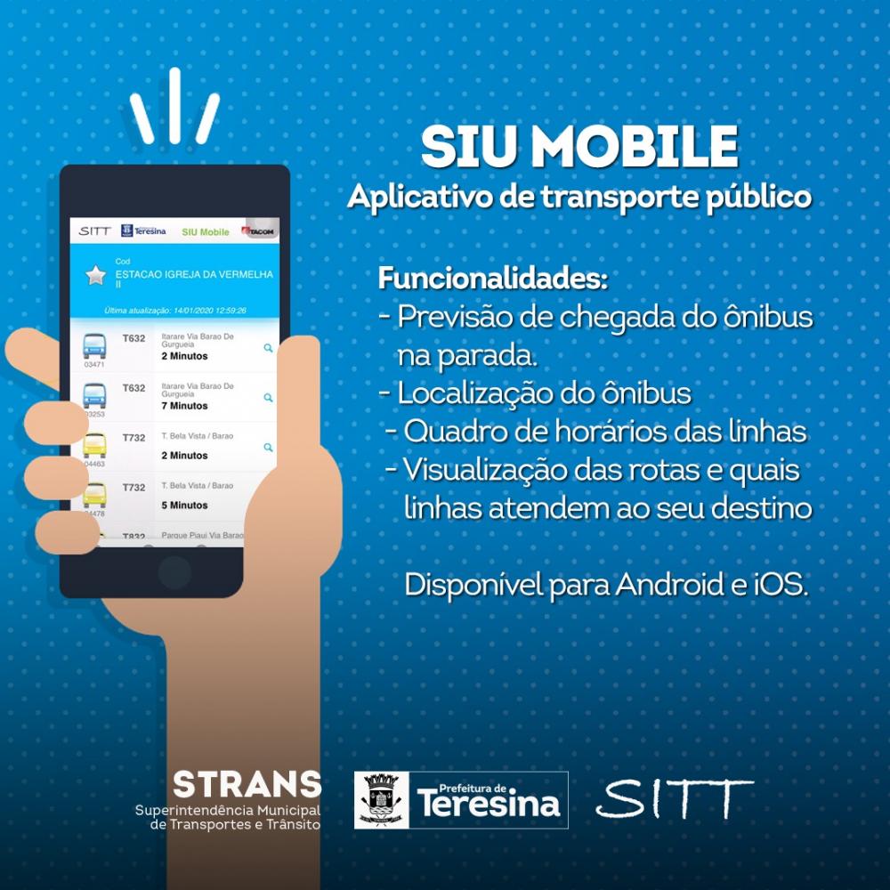 Aplicativo detecta a localização dos ônibus em Teresina