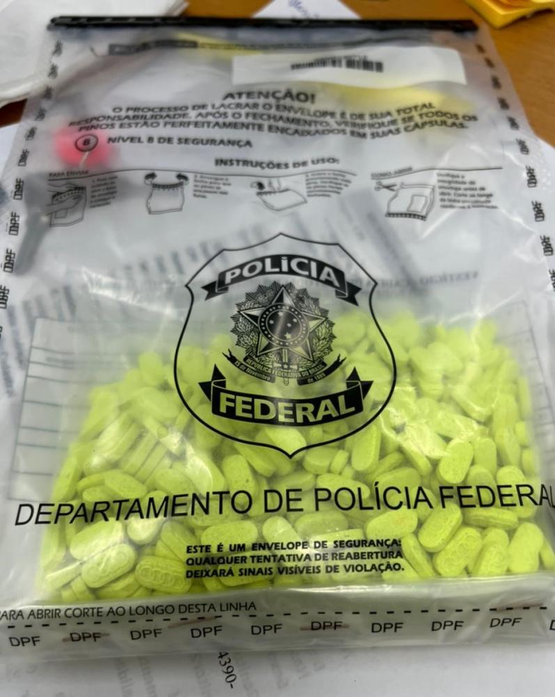 Polícia Federal apreende 500 comprimidos de ecstasy na Zona Leste de Teresina