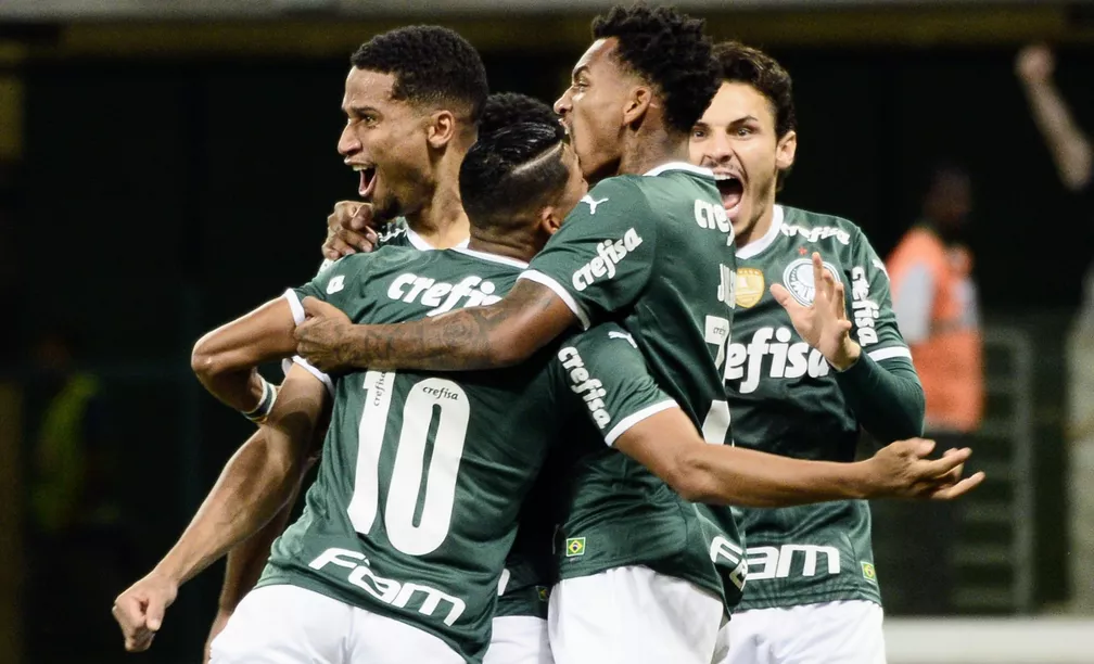 Palmeiras x Bragantino — Foto: Marcos Ribolli