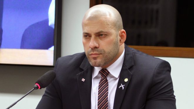 O deputado Daniel Silveira (PSL-RJ)| Foto: Vinicius Loures/Câmara dos Deputados