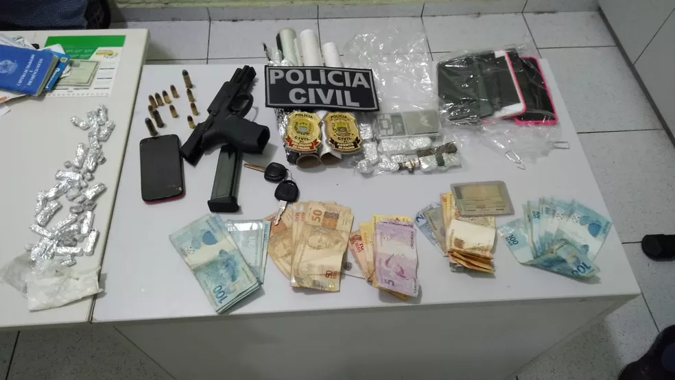 Polícia Civil prende cinco pessoas durante operação contra o tráfico de drogas