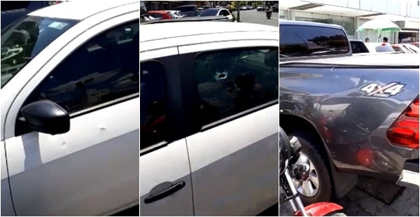 PM troca tiros com bandidos em frente a banco em Teresina