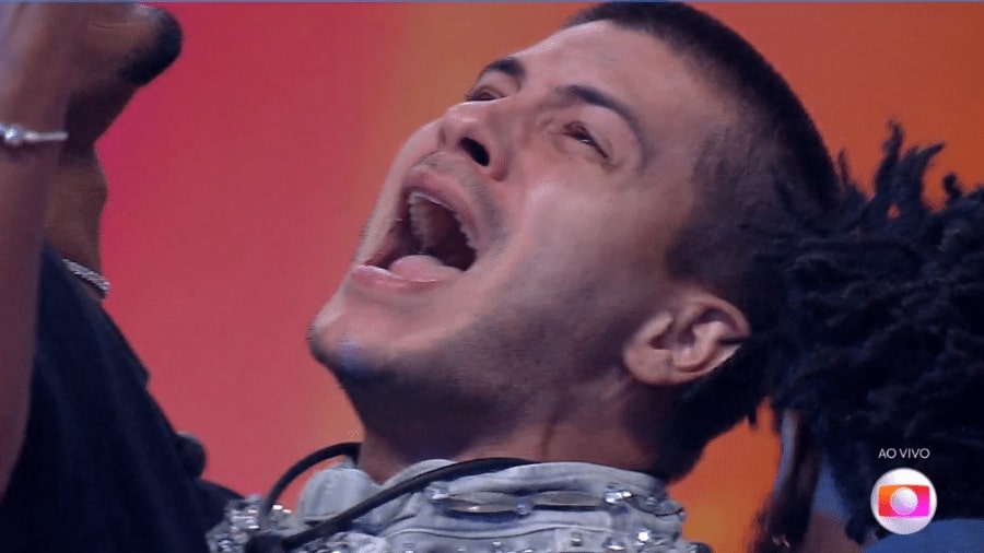BBB 22: Arthur Aguiar comemora vitória no reality | Imagem: Reprodução/Globoplay
