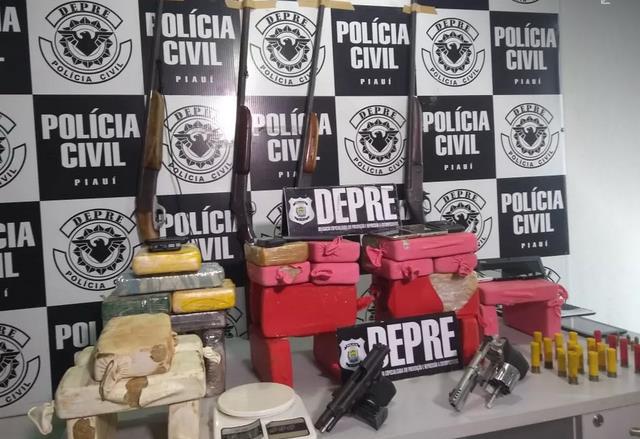 Polícia apreende drogas escondidas em carro que veio do Mato Grosso e prende três pessoas