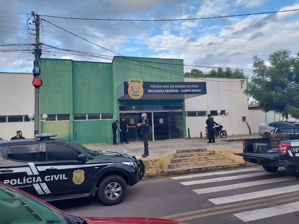 Delegacia de Polícia Civil de Campo Maior — Foto: Polícia Civil