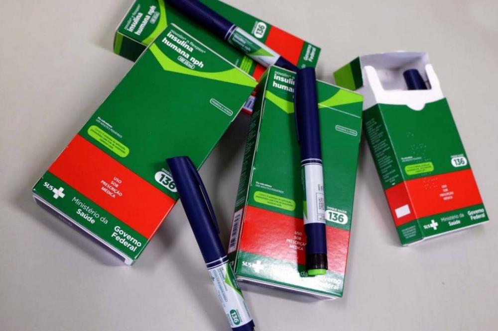 Governo comprou em 2018 cerca de 4 milhões de canetas de insulina análoga de ação rápida - Reprodução