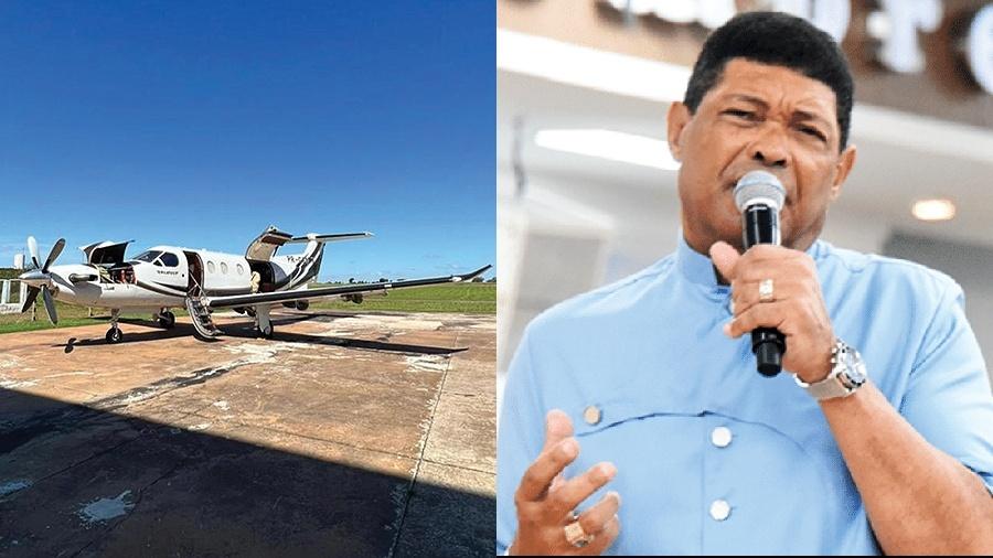 Justiça manda apreender avião do apóstolo Valdemiro por dívida de R$ 21 milhões
