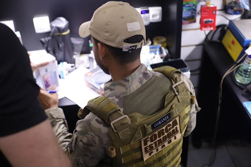 Operação apreende 400 celulares e objetos roubados em lojas em Teresina